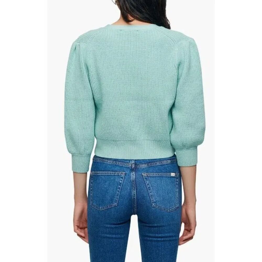 Maje Mistou Cardigan Sweater Pearl Buttons Size 1 (Small) - Picture 2 of 7